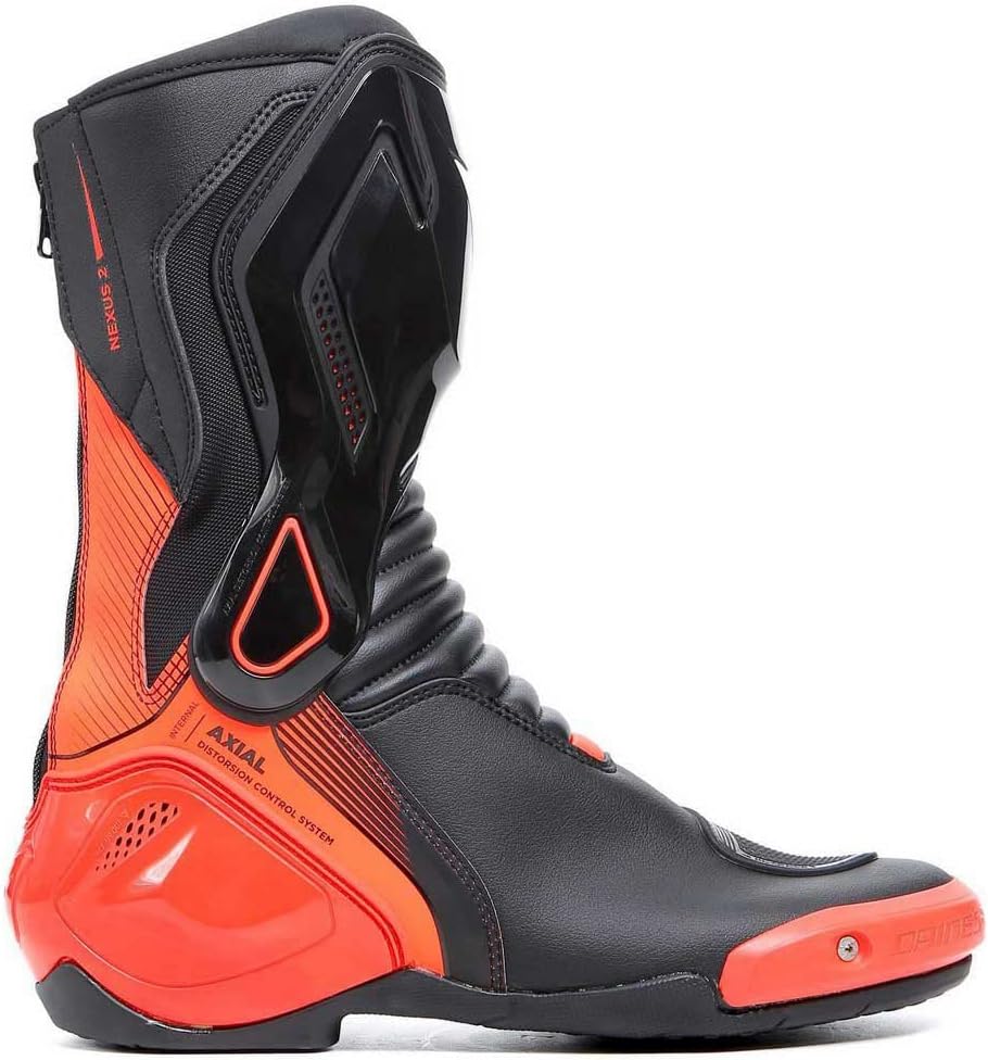 DAINESE Nexus 2 Motorradstiefel 40 EU Black Fluo Red, 40 EU Black Fluo Red