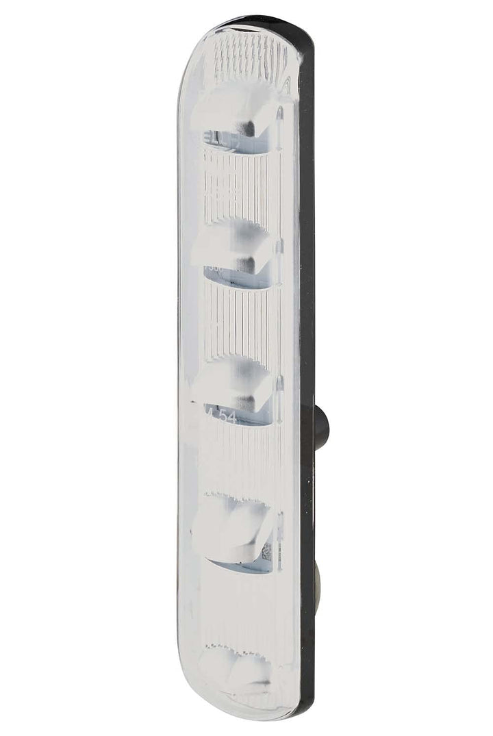 HELLA - Zusatzblinkleuchte - LED - 24V - Anbau/geklebt - Lichtscheibenfarbe: glasklar - LED-Lichtfar