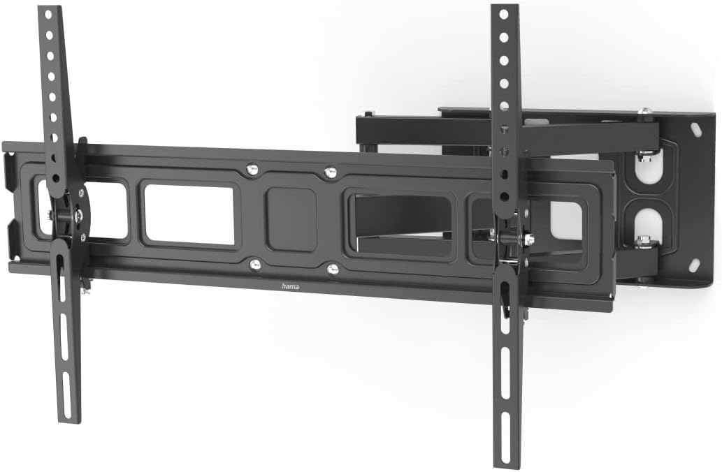 Hama TV Wandhalterung Schwenkbar, Neigbar (32 - 84 Zoll TV Halterung für Fernseher bis zu 50 kg, max