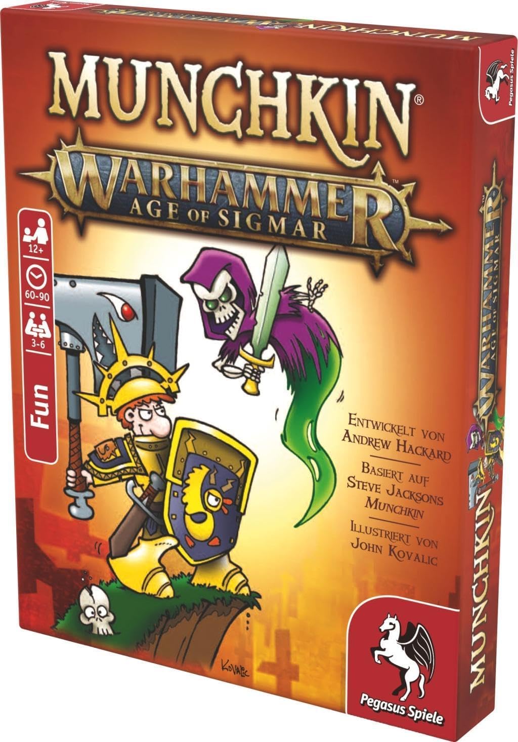 Pegasus Spiele 17020G - Munchkin Warhammer Age of Sigmar