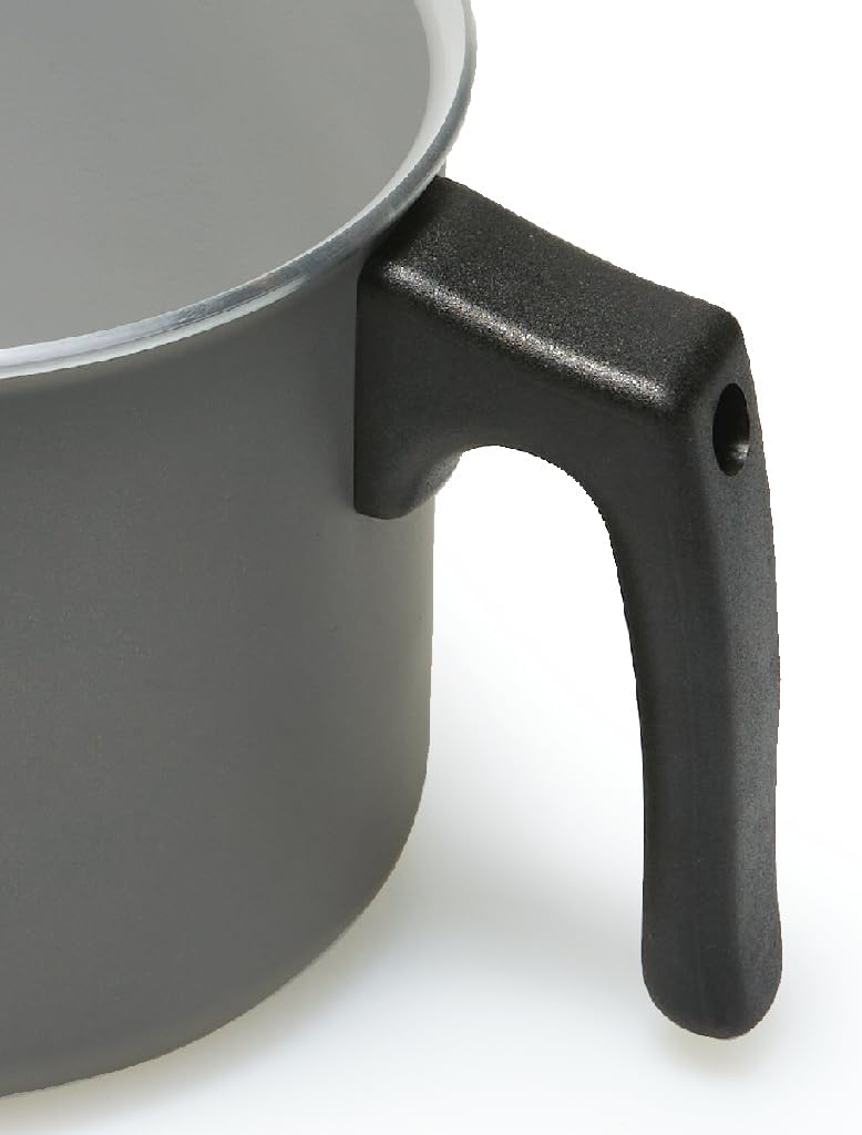 Moneta Melodia Finegres Kochtopf Milchtopf 14 cm, natürliche Beschichtung FineGres (NO PFAS), auch f