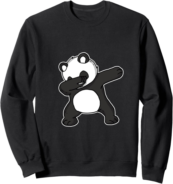 Lustiges Dabbing Panda Geschenk Pandabär Dab Dance Sweatshirt