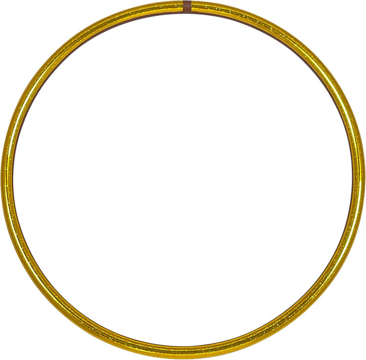 Glitter Hula Hoop Reifen, Ø80/90/100cm Gelb Ø80cm, Gelb Ø80cm