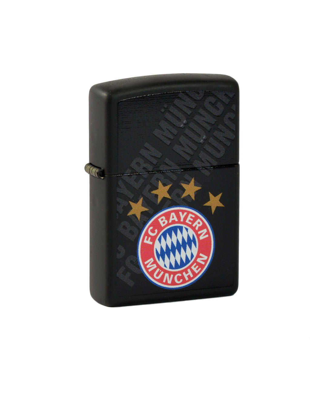 Zippo Feuerzeug FC Bayern München black matte