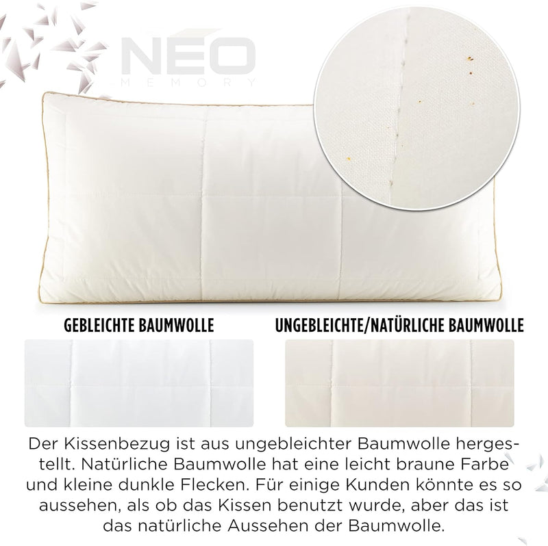 Vitapur NEO Kissen 40x80 cm - EIN Star Wars-ähnliches Kopfkissen, das einen Neuen Standard des Schla