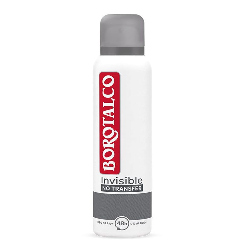 6x BOROTALCO ROBERTS deo spray deodorant Invisible 150 ml Anti Flecken spot 48h
