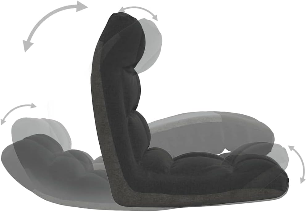 vidaXL Bodenstuhl Faltbar Schlafsessel Relaxsessel Sofastuhl Bodenkissen Bodensessel Bodensofa Relax