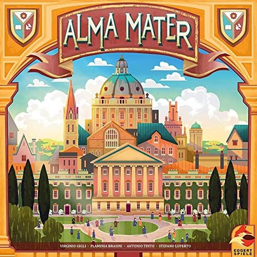 Eggertspiele | Alma Mater (Auflage 2022) | Expertenspiel | Strategiespiel | 2-4 Spieler | Ab 12+ Jah