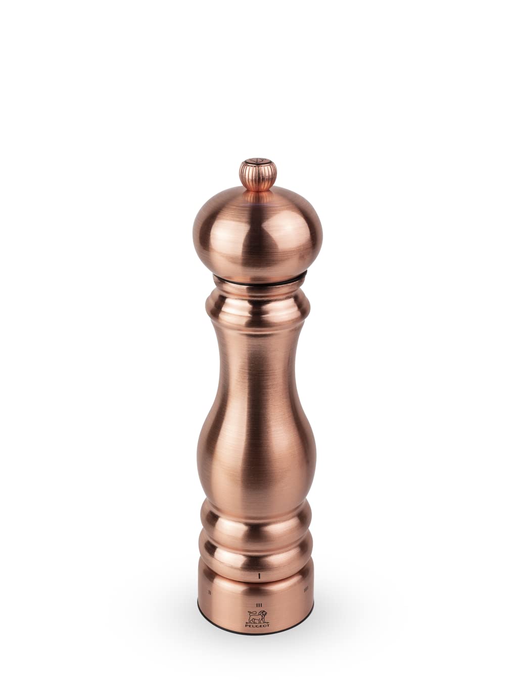 PEUGEOT - Pfeffermühle Paris Chef u‘Select 22 cm + Pfeffer - Aus Edelstahl - 6 voreingestellte Mahlg