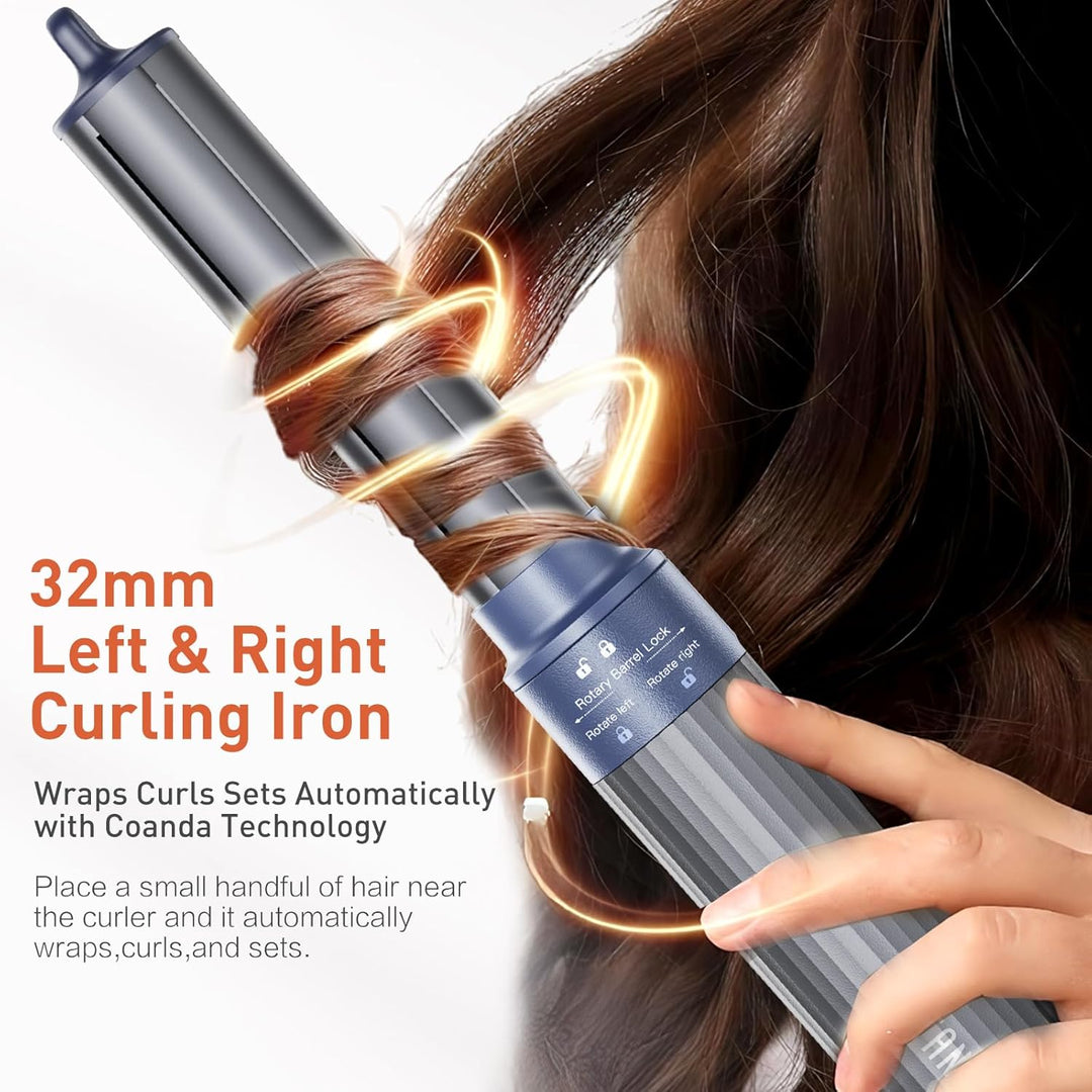 TANSHINE 5 in 1 Hairstyler Auto Air Styler Set,110,000 RPM High Speed Ionic Haartrockner Haarstyler