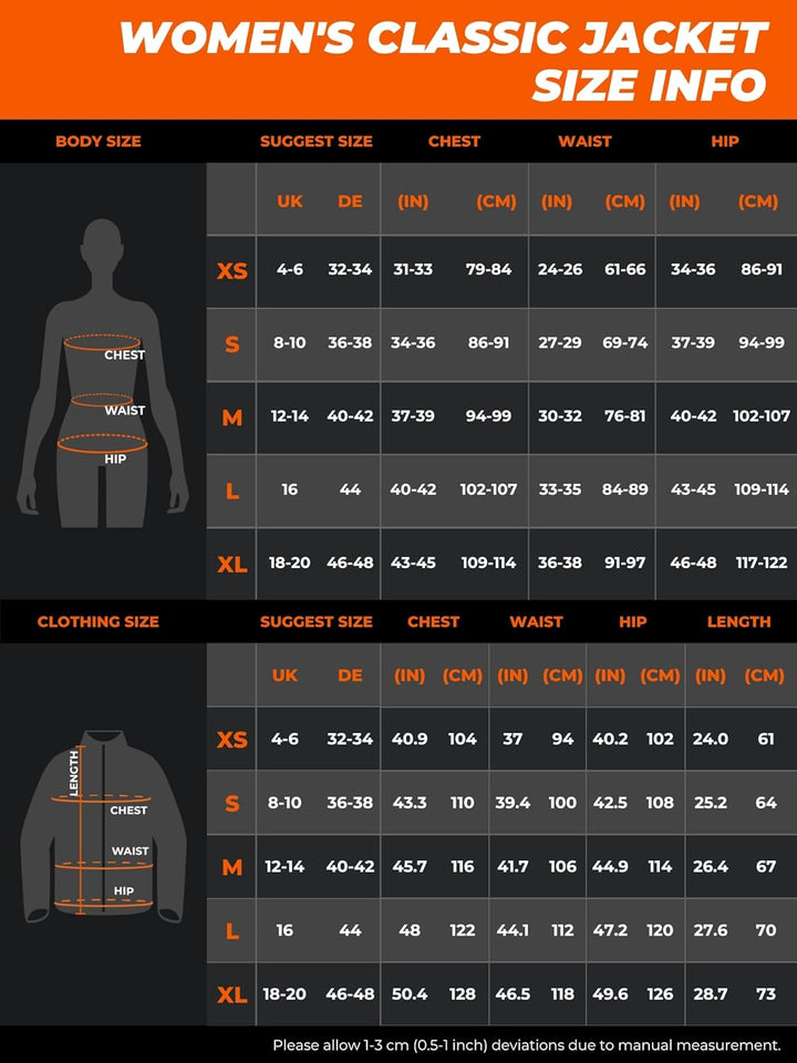ORORO Beheizbare Jacke Damen mit Powerbank, Slim Fit Beheizte Jacke Damen Heizjacke Bis zu 10 Stunde