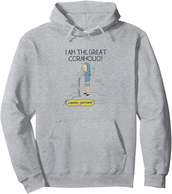 Beavis and Butt-Head Stand Up Cornholio Pullover Hoodie