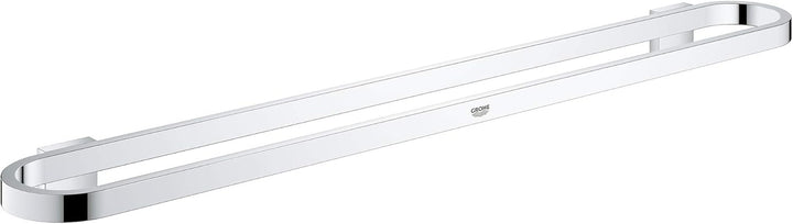 Grohe 41056000 Selection | Accessoires-Doppelter Bademantelhaken | supersteel | 41049DC0 Chrom Badet