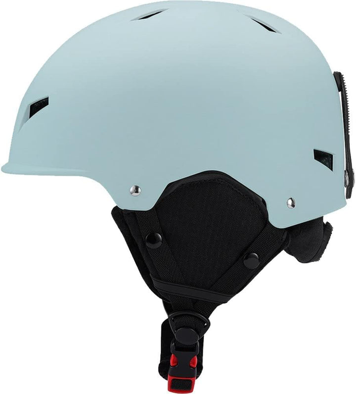 Snowboardhelm Abnehmbarer Ohrschützer Für Männer Frauen Schneehelme Festem Riemensicherheits -skigeh