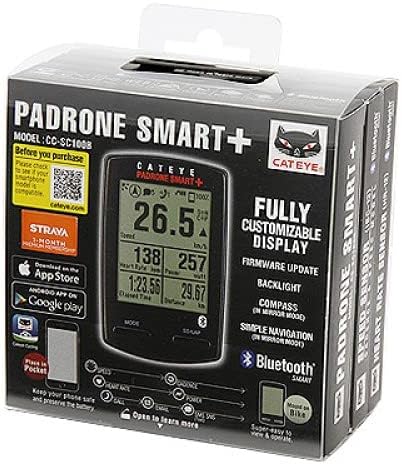 Cateye CC-SC100B Padrone Smart Fahrradcomputer S Schwarz, S Schwarz