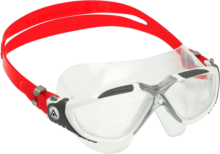 Aqua Sphere AQUASPHERE Vista, Schwimmbrille für Männer und Frauen mit UV-Schutz und Silikondichtung,