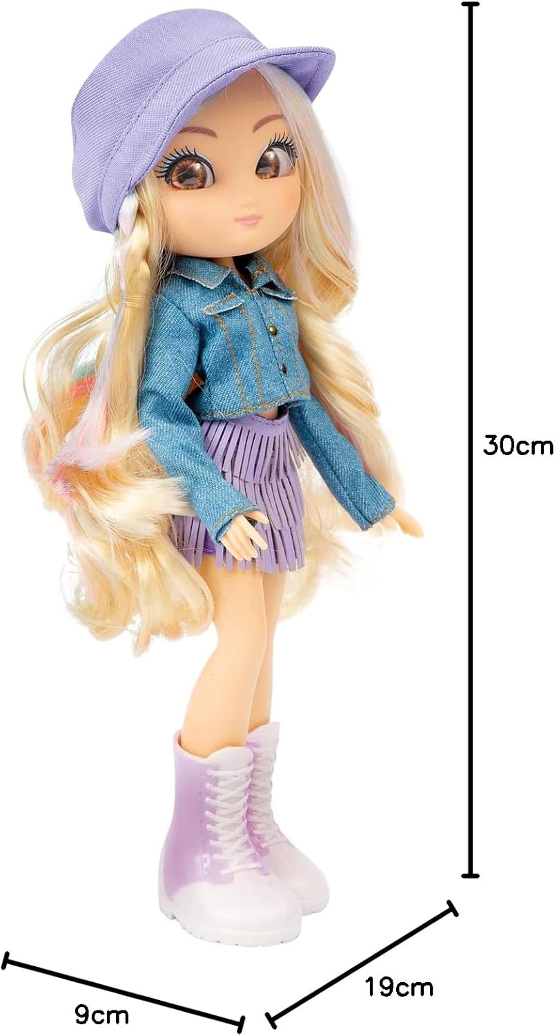 Puppe Unique Eyes 25 cm Folgen Sie mit dem Blick! Neuer Look 4 Mod. sdos.