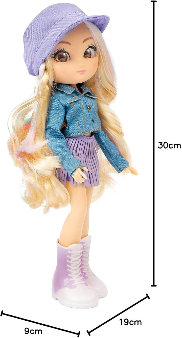 Puppe Unique Eyes 25 cm Folgen Sie mit dem Blick! Neuer Look 4 Mod. sdos.