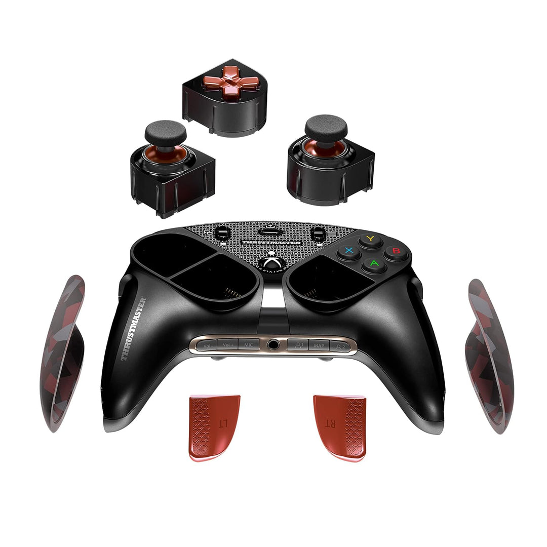 Thrustmaster eSwap X Red Colour Pack, Pack mit 7 Hintergrundbeleuchteten für eSwap X Controller Red