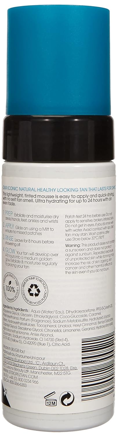 St.Tropez Self Tan Bronzing Mousse , 1er Pack (1 x 120 ml) 120 ml (1er Pack) Classic, 120 ml (1er Pa