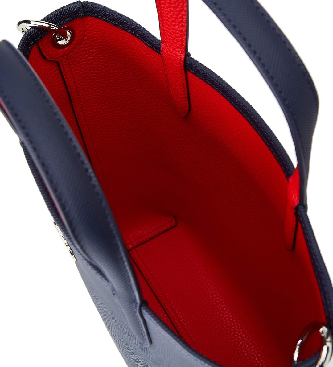 Lacoste Damen Nf2991aa Einkaufstasche Marine 166 Rouge, Marine 166 Rouge