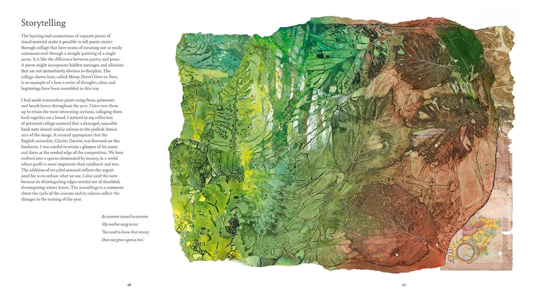 Poetic Woods: Experimental Watercolour and Collage, Gebundenes Buch