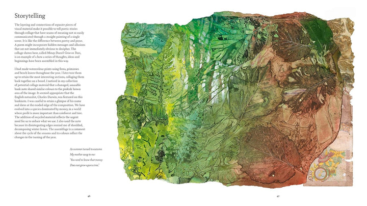 Poetic Woods: Experimental Watercolour and Collage, Gebundenes Buch
