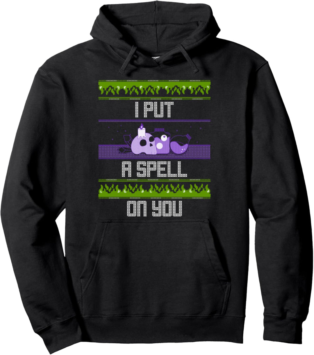 Ich habe dich verzaubert Hässliches lustiges Halloween Pullover Hoodie