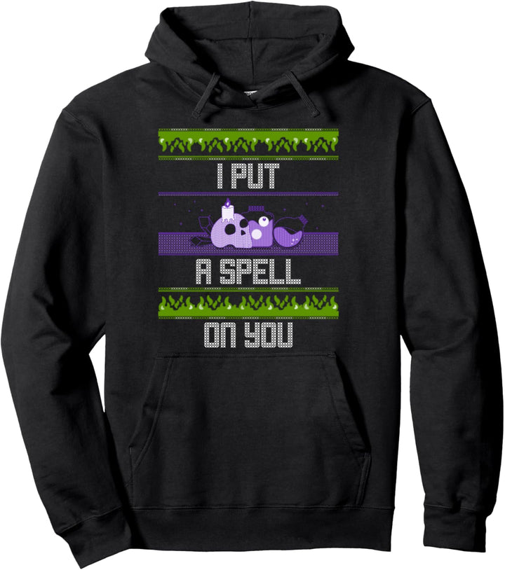 Ich habe dich verzaubert Hässliches lustiges Halloween Pullover Hoodie