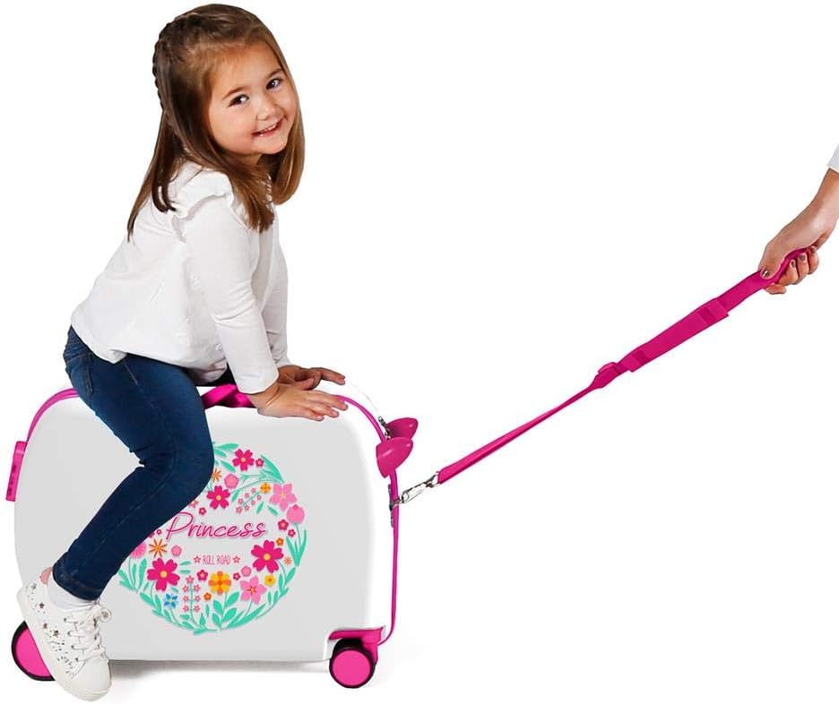 Roll Road Little Me Kinder-Koffer Mehrfarbig 50x38x20 cms Hartschalen ABS Kombinationsschloss 34L 2,