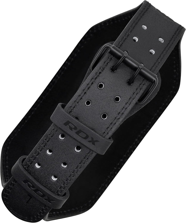 RDX Gewichthebergürtel Leder 4” und 6”, 10 Verstellbar Löcher Trainingsgürtel Schnalle, Powerlifitin