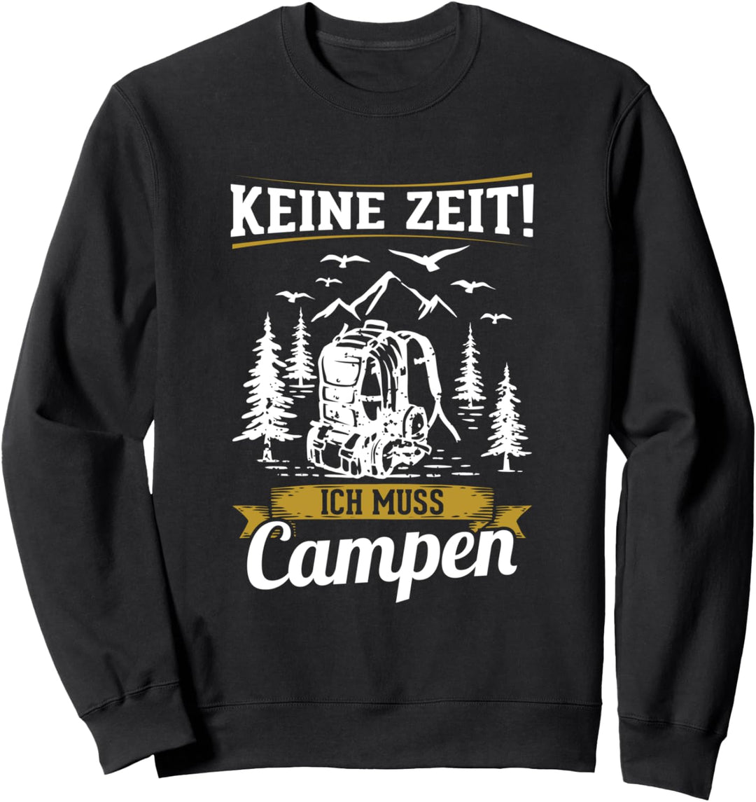 Camper Shirt Herren Camping Geschenke für Camper Wohnwagen Sweatshirt