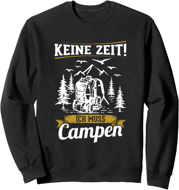 Camper Shirt Herren Camping Geschenke für Camper Wohnwagen Sweatshirt