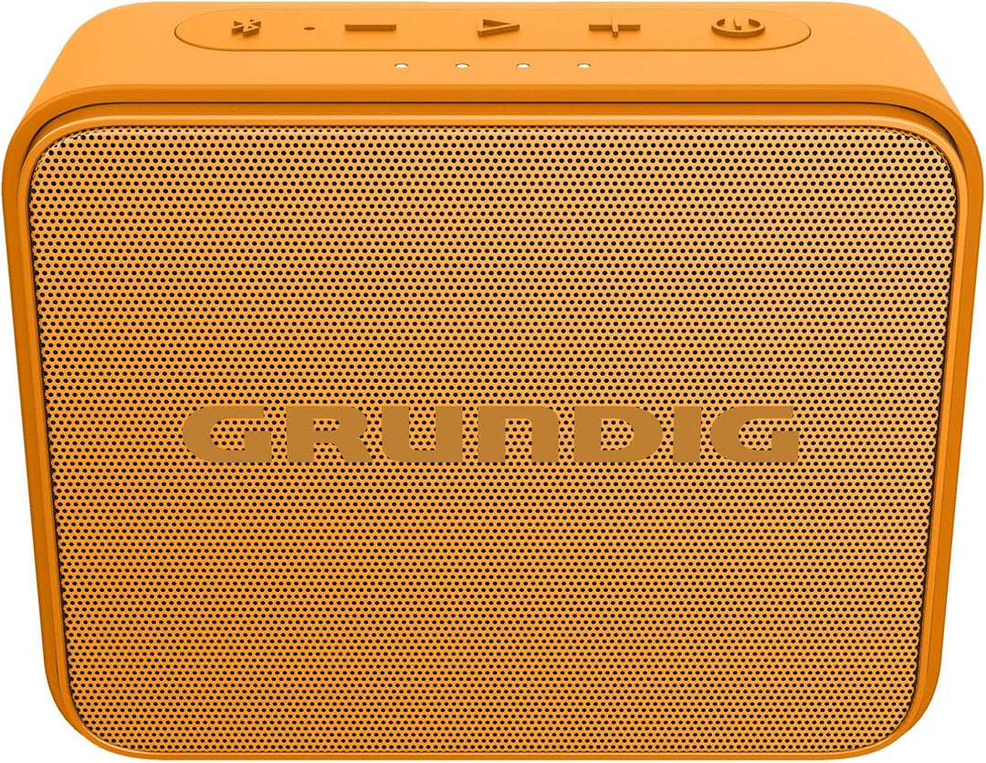 Grundig GBT Jam Orange Bluetooth Lautsprecher, Soundbox, 3.5 W RMS, Bluetooth 5.0, bis zu 30 Meter R