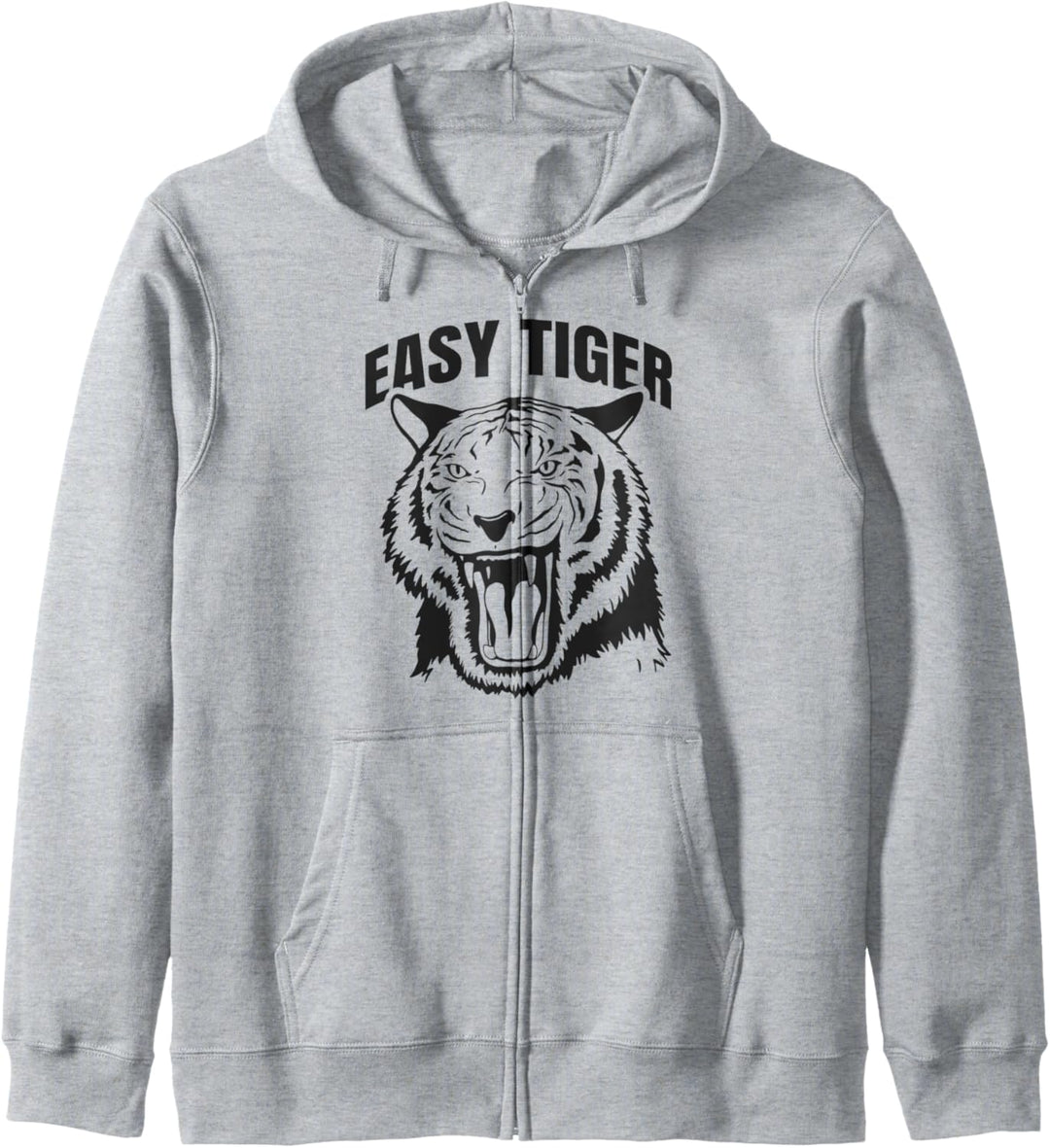 Easy Tiger Big Cat Brüllen Kapuzenjacke