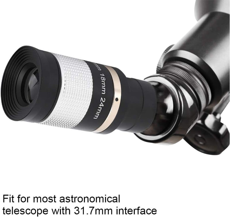 1,25 Zoll 8-24 mm Zoom Okular Multi Coated Optic Lens für Teleskop, zur Beobachtung von Landschaften