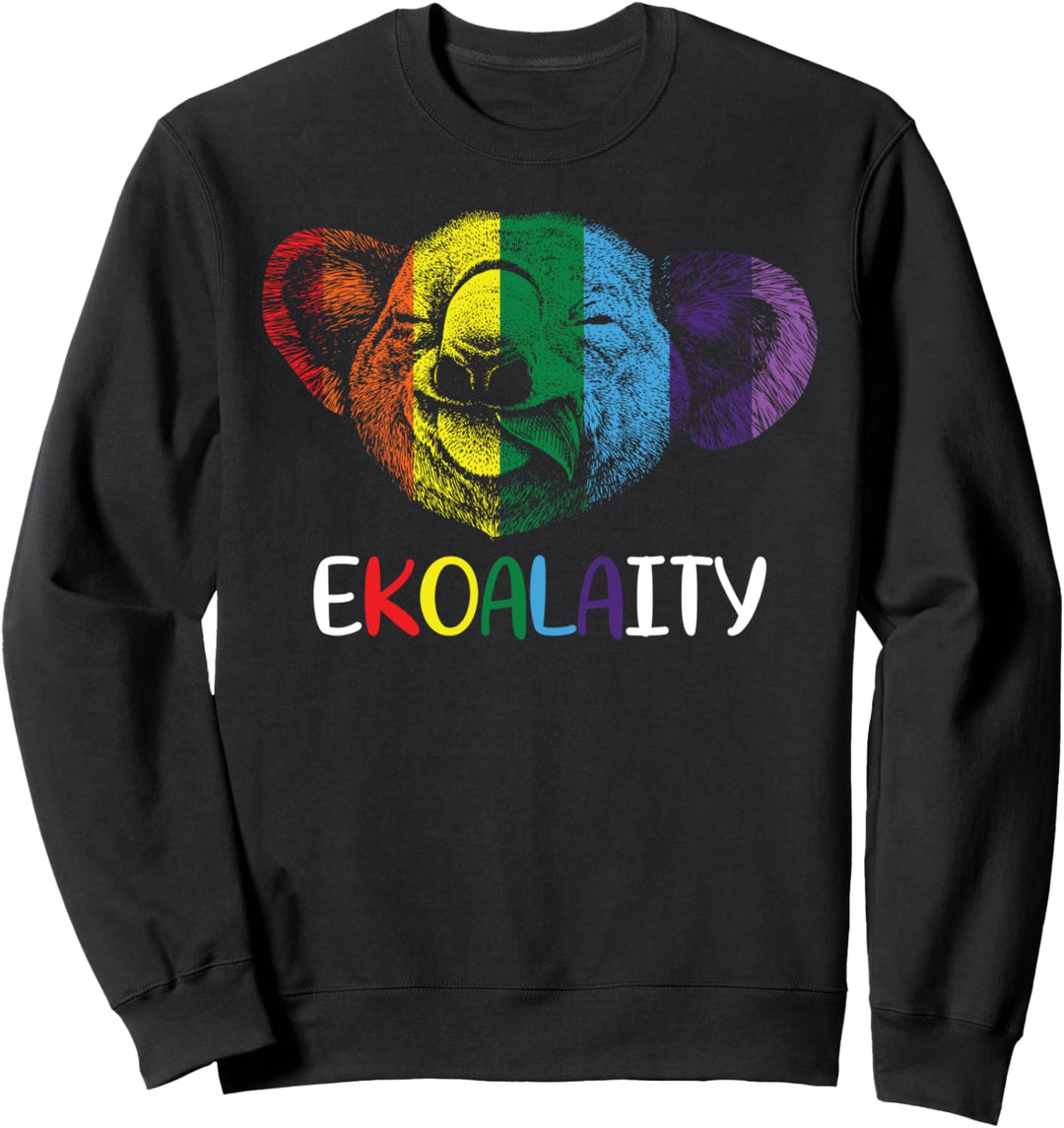 LGBT-Gleichstellung Schwulenrechte Koala Rainbow Pride Sweatshirt