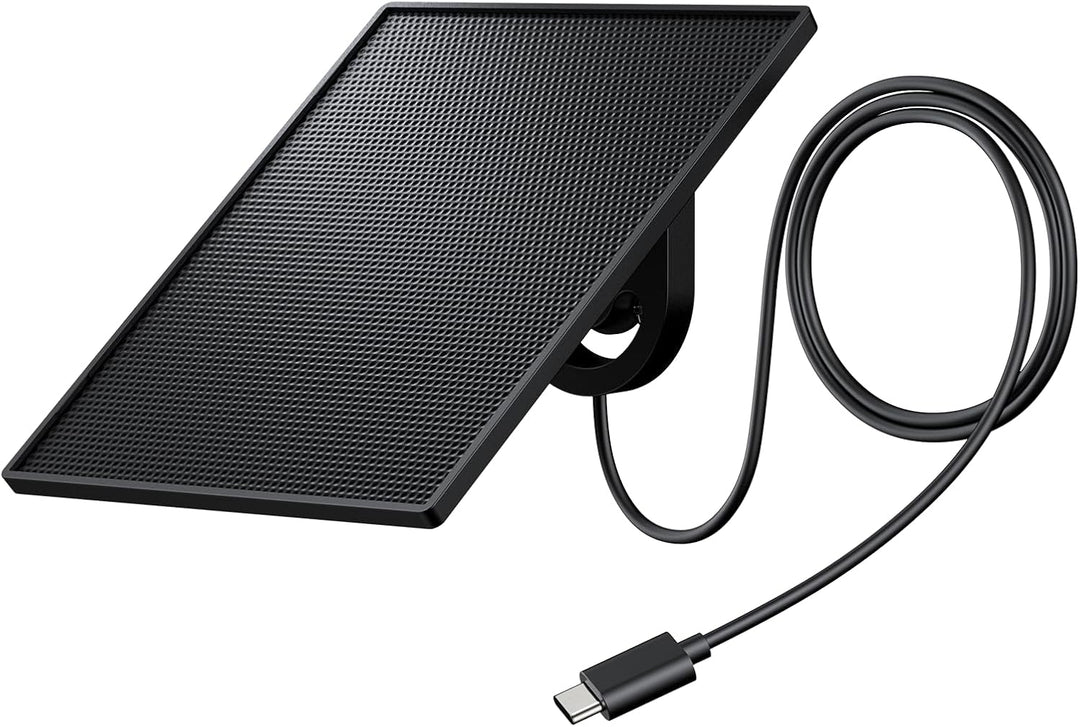 GALAYOU Solarpanel für Überwachungskamera Aussen Akku,WLAN IP Kamera Outdoor,360° verstellbare Halte