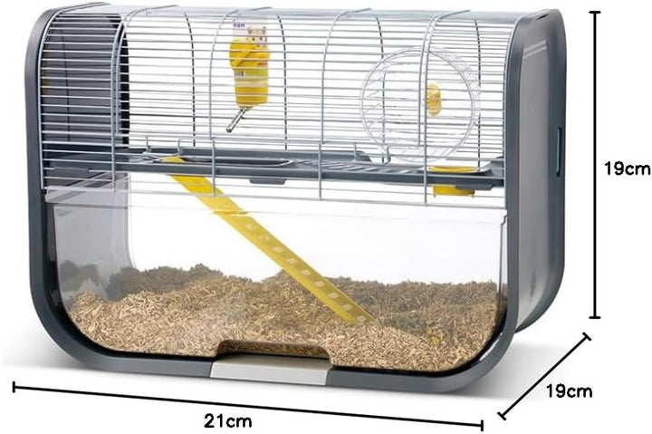 Savic Geneva Moderner Hamsterkäfig, Grau