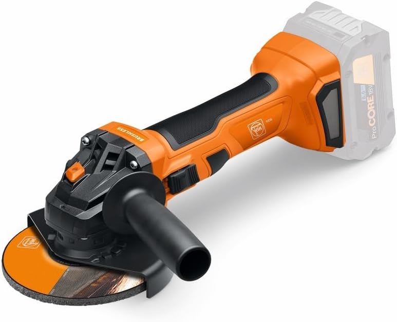 FEIN Akku-Winkelschleifer Ø125 mm CCG 18-125-7 AS, 18V, Kompakter und handlicher brushless Akku-Wink