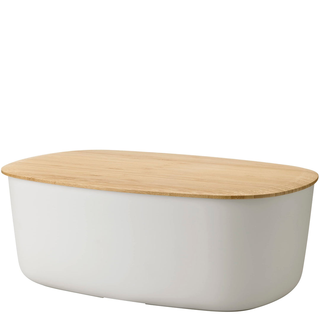 RIG-TIG Brotkasten Box-IT - Aufbewahrungsbox für Brot, Brötchen, Kekse, Gebäck, Schneidebrett als De
