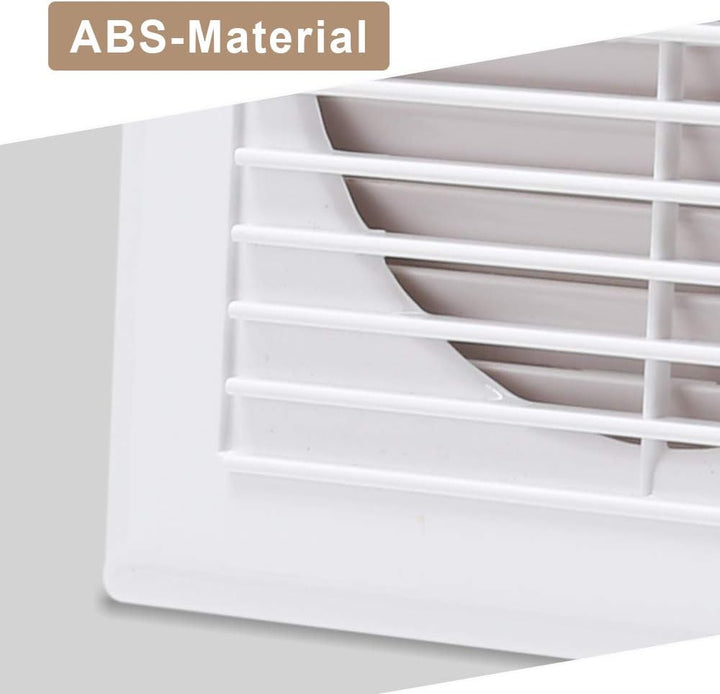 Sonnewelt Badlüfter 100mm Abluftventilator Wandventilator badlüfter 100mm weiss badlüfter,für Bad Kü