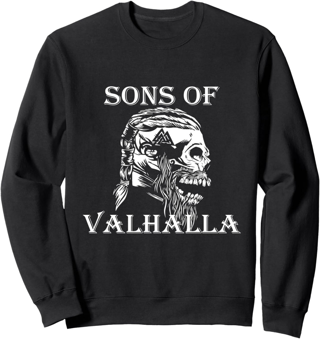 Wikinger Odin Ragna Sons of Valhalla Geschenk Sweatshirt