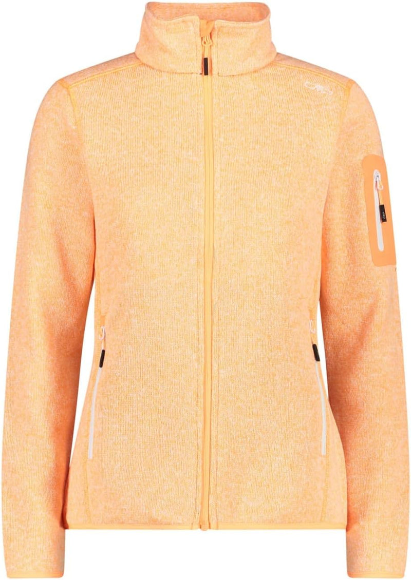 CMP Damen Fleecejacke Jacke 42 Neon Orange, 42 Neon Orange