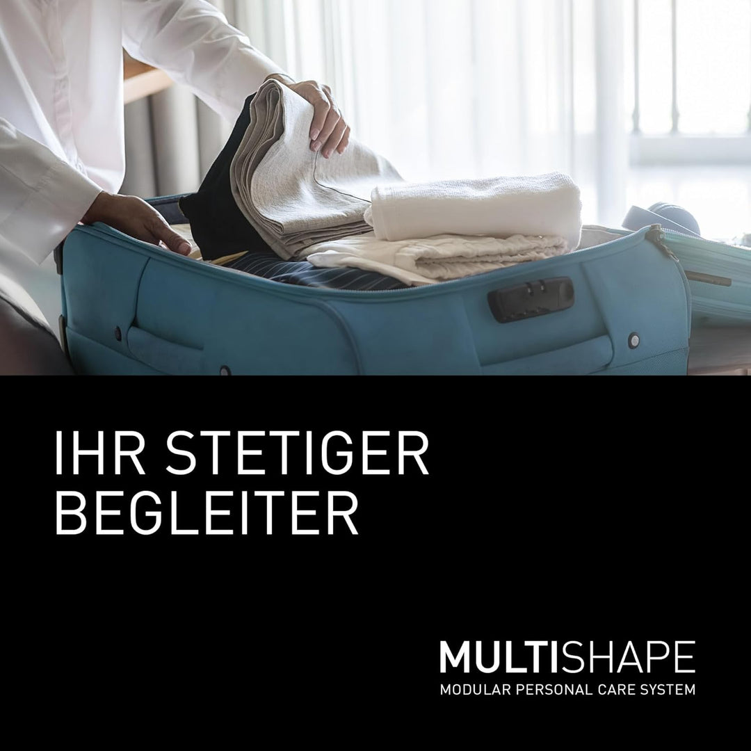 Panasonic MULTISHAPE modulares Körperpflege-System ER-CSF1, 3-Klingen-Scherkopf für Männer Kein Hand