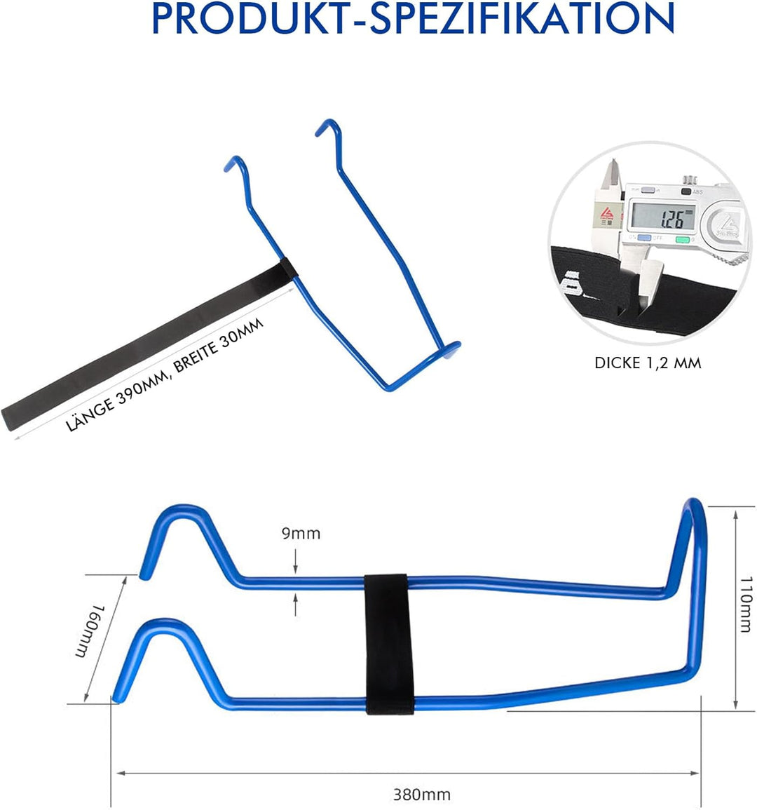 Mimoke Bike Lenkerhalter - Stabilisator Fahrrad für Wartung Reparatur Arbeit Stand verhindern Vorder