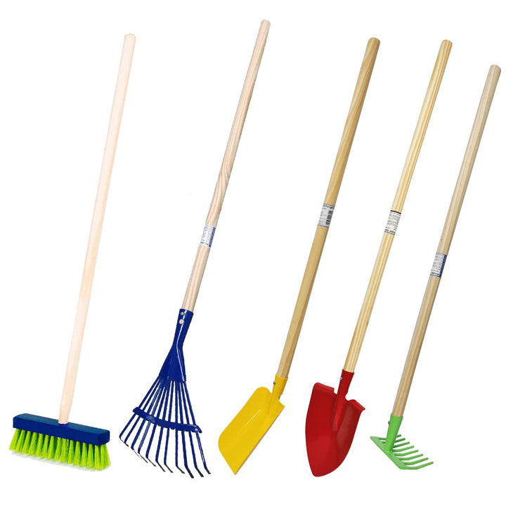 Kinder Gartengeräte Kindergartengeräte 1 von 8, Kinder Garten Werkzeuge Geräte Schaufel, Besen, Rech