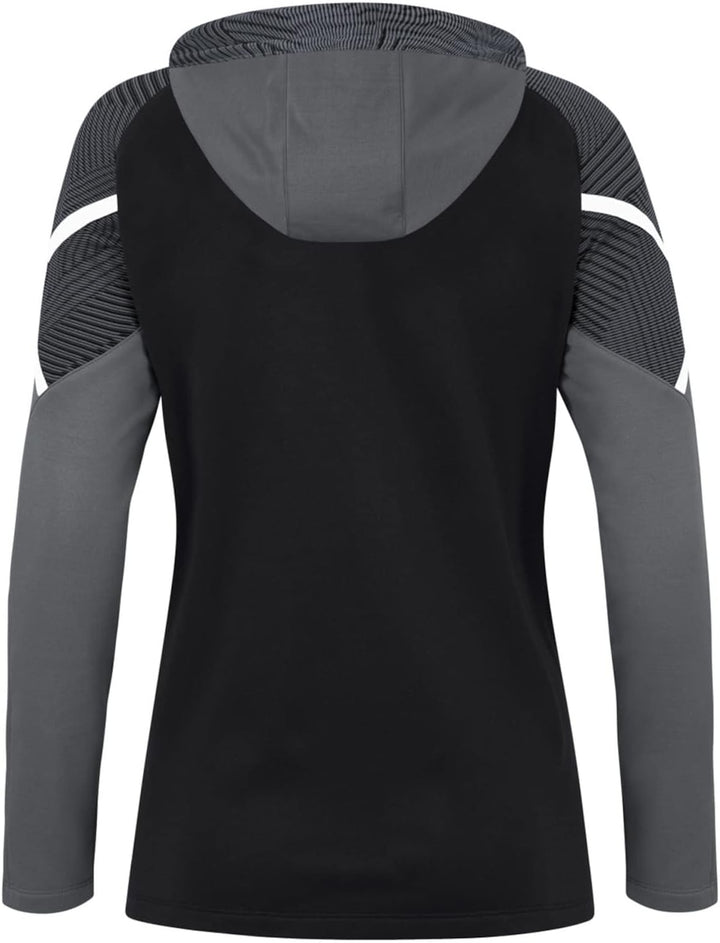 JAKO Damen Kapuzenjacke Performance, Royal/Weiss/Marine, 34, 6897 34 schwarz/anthra light, 34 schwar