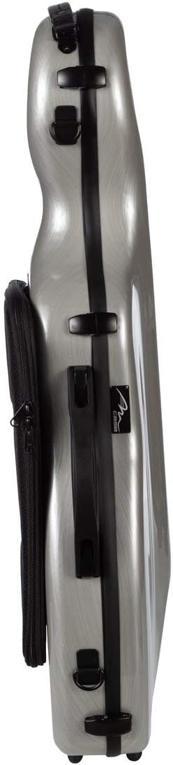 Geigenkoffer Glasfaser Steel Effect 4/4 silver M-Case