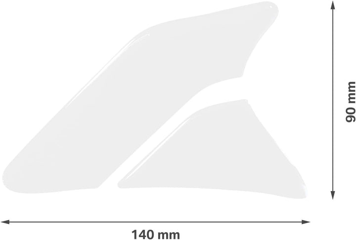 BIKE-label Tankpad Seitenpad Motorrad Aufkleber Transparent 800141